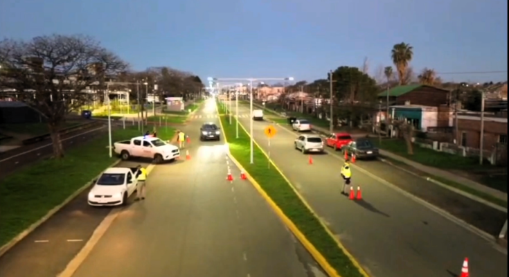 Refuerzan controles para prevenir maniobras peligrosas en barrio Dos Naciones