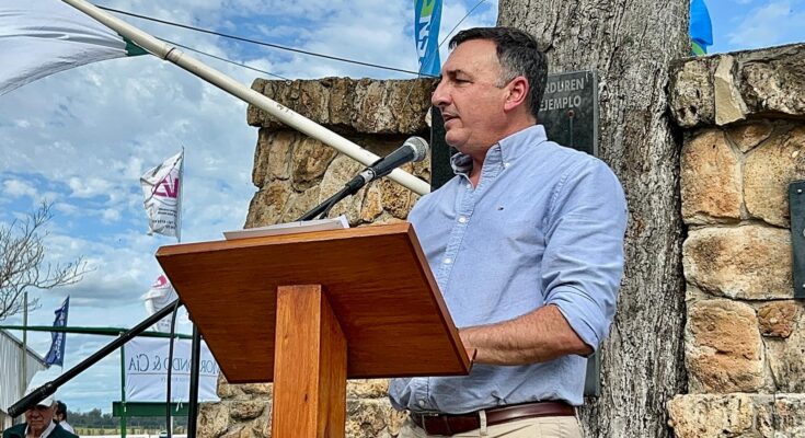 Intendente Albisu destacó el aporte del sector productivo en la apertura de la Expo Salto