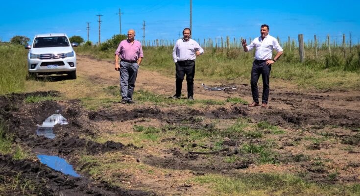 Intendente Albisu declarará emergencia vial para la caminería rural Intendente Albisu declarará emergencia vial para la caminería rural