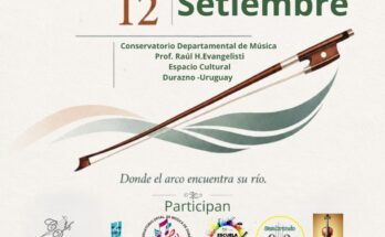 Estudiantes del Conservatorio participan del Encuentro de Cuerdas Frotadas en Durazno