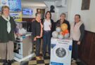 A.JU.PEN.SAL. realizó el sorteo de un lavarropas y anunció el próximo premio