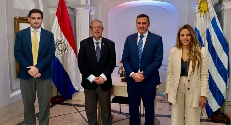 Albisu mantuvo reunión con el embajador de Paraguay para fortalecer vínculos comerciales, logísticos y turísticos