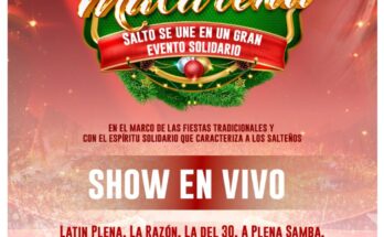Este domingo 28, Salto se une en un gran evento solidario por Maca en Plaza Artigas