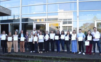 Entrega de títulos en la sede Salto de la Universidad de la República