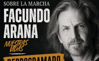 Reprograman la presentación de “Nuestras Vidas” de Facundo Arana en el Teatro Larrañaga