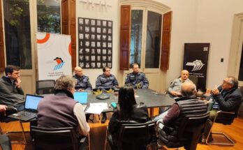 Directiva del Centro Comercial e Industrial de Salto se reunió con el Jefe de Policía