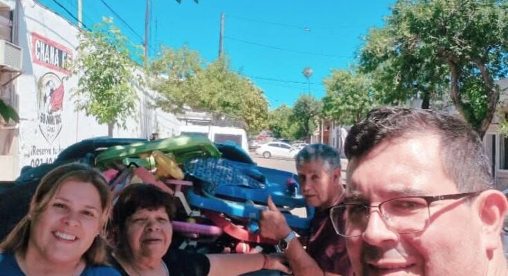 Leones realizaron una jornada solidaria de recolección para el Merendero Andresito Leones realizaron una jornada solidaria de recolección para el Merendero Andresito