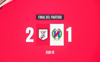 Litoral Norte: En Sub-18 Salto le ganó a Paysandú 2 a 1 y clasificó a la próxima fase