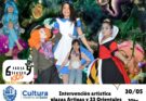 Farsa Teatro Kids realizará una intervención artística en las plazas Artigas y Treinta y Tres Orientales