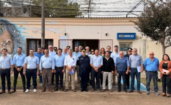 Albisu encabezó la segunda gira interinstitucional con instancias de trabajo en Belén y San Antonio