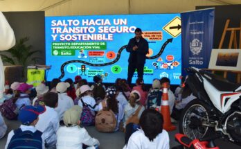El Gobierno de Salto fortalece las acciones de educación vial durante la Semana Nacional de la Seguridad Vial