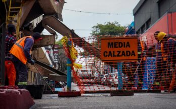 Gobierno de Salto avanza con la recuperación de calles de hormigón en el centro de la ciudad