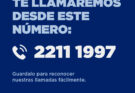 Nuevo número de llamadas desde el BPS: 2211 1997