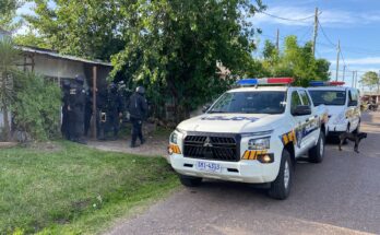 Operativo antidrogas en Salto: cinco personas detenidas tras tres allanamientos