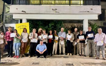 El intendente interino Francisco Blardoni participó de los 30 años de la Asociación Down de Salto