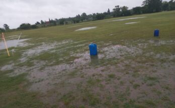 Debido a las inclemencias del tiempo se susoende el.comienzo de la Liguilla de la Liga de Fútbol Súper Senior