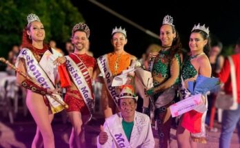 Las Escuelas de Samba de Salto tuvieron su fiesta con el mini desfile y la elección de la Corte