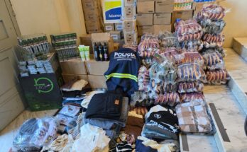 Incautan mercadería ilegal por casi 2 millones de pesos tras operativo policial en Salto