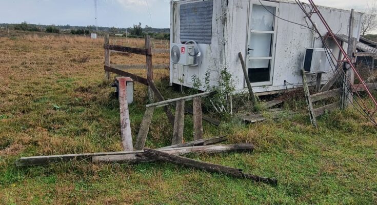 La tormenta dejó fuera del aire a Radio Libertadores La tormenta dejó fuera del aire a Radio Libertadores