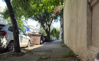 La Intendencia comenzó a notificar a propietarios del centro para que reparen sus veredas