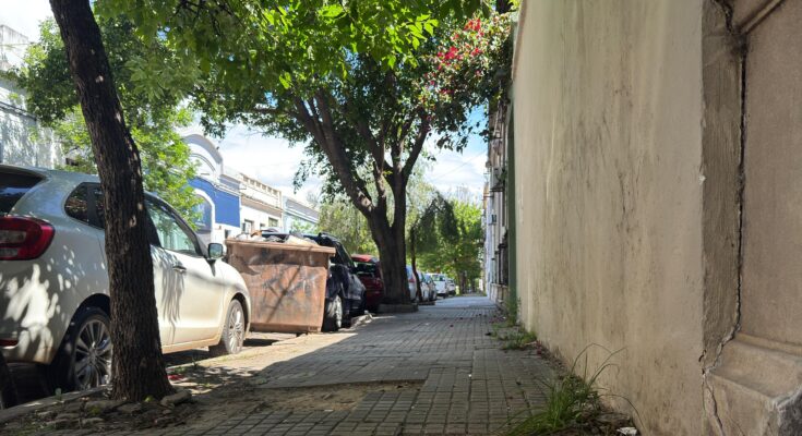 La Intendencia comenzó a notificar a propietarios del centro para que reparen sus veredas