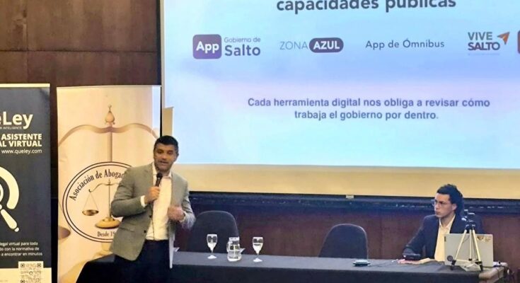 Gobierno de Salto participó del VI Congreso Internacional de Derecho Informático