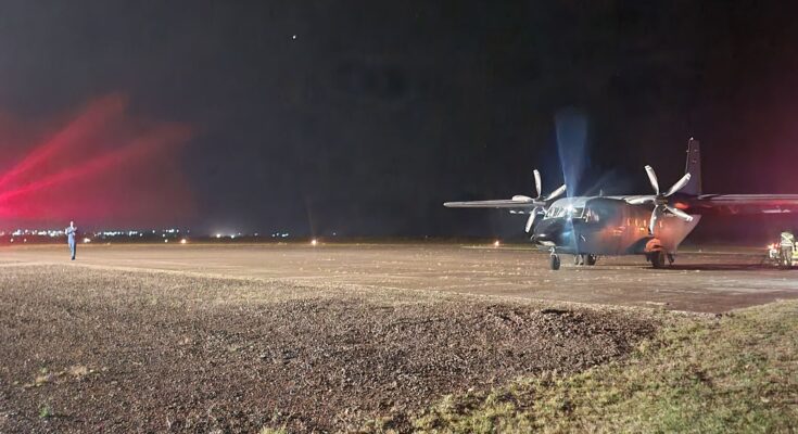 Incidente menor en aeronave de la Fuerza Aérea Uruguaya en el Aeropuerto de Artigas