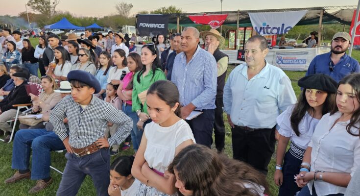 Albisu y Galliazzi acompañaron la 23ª edición del Festival Nacional del Joven Rural en Rincón de Valentín