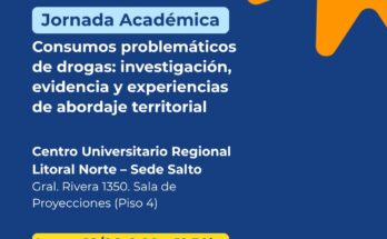 Jornada Académica “Consumos problemáticos de drogas: investigación, evidencia y experiencias de abordaje territorial”