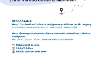 Jornada Académica “Destinos turísticos inteligentes: una mirada desde el Mercosur”