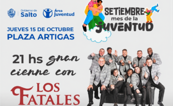 Los Fatales celebran sus 30 años este jueves en el cierre del Mes de la Juventud en Plaza Artigas