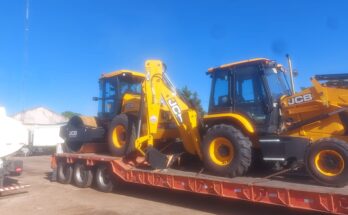 Llegaron nuevas máquinas a Salto para fortalecer la red vial departamental