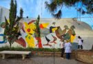 Inauguración del mural “La Paloma” en la plazoleta Roosevelt