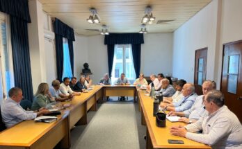 El intendente Albisu encabezó la primera reunión de coordinación con los alcaldes del departamento