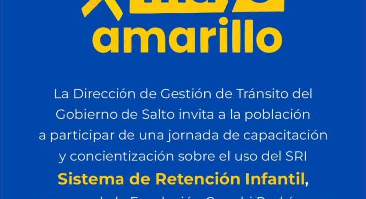 Jornada de seguridad vial y concientización sobre Sistemas de Retención Infantil Jornada de seguridad vial y concientización sobre Sistemas de Retención Infantil