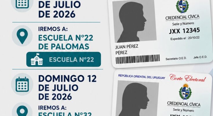 La Oficina Inscriptora Móvil atenderá este fin de semana en Pueblo Palomas y Pueblo Saucedo