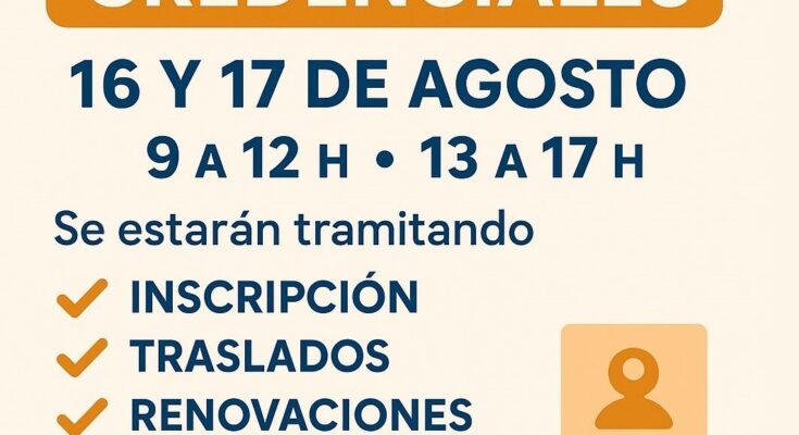 Comienzan las mesas inscriptoras en el interior del Departamento