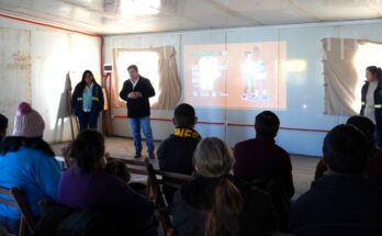 Familias de Asentamiento La Amarilla que serán realojadas participaron en taller de movilidad segura