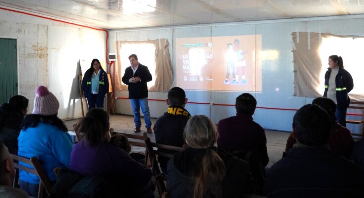 Familias que serán realojadas participaron en taller de movilidad segura Familias que serán realojadas participaron en taller de movilidad segura