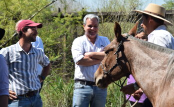 Intendencia de Salto acompañó a las aparcerías en el Encuentro con el Patriarca con apoyo veterinario