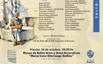 Salto recibirá la muestra internacional de arte gráfico rumano “Brâncuși 150”
