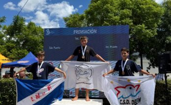 Nadadores de piscinas barriales del Gobierno de Salto se destacaron en el Torneo Nacional de Piscinas Abiertas