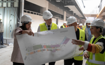 Presidente Orsi visitó obras de centro comercial que generará unos 2.000 empleos directos e indirectos
