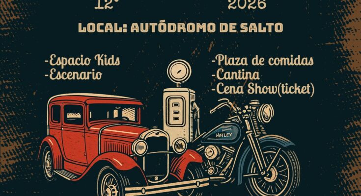 Pistoneando 3.0 llega al Autódromo de Salto con actividades para toda la familia Pistoneando 3.0 llega al Autódromo de Salto con actividades para toda la familia