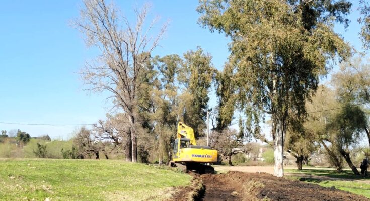 Corte temporal de circulación vehicular en el Parque Harriague, zona del velódromo