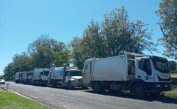 Agredieron a funcionario de la Intendencia que intentaba subirse a un camión recolector para cumplir su tarea