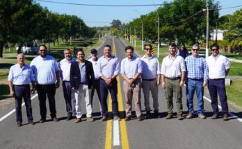 Intendente Albisu, alcalde Zuliani y la OPP inauguran obras de acceso a Pueblo Belén