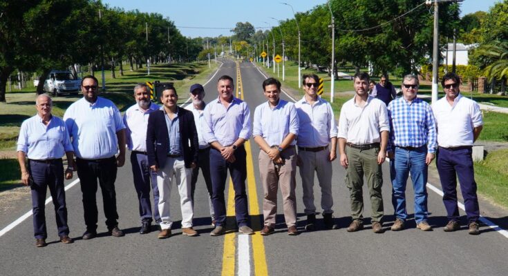 Intendente Albisu, alcalde Zuliani y la OPP inauguran obras de acceso a Pueblo Belén