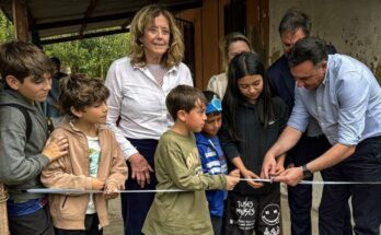 Inauguraron el Chalet del Parque Solari, un espacio de aprendizaje y encuentro para las infancias