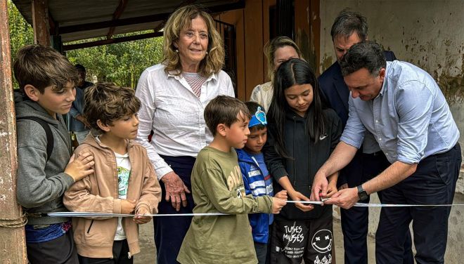 Inauguraron el Chalet del Parque Solari, un espacio de aprendizaje y encuentro para las infancias Inauguraron el Chalet del Parque Solari, un espacio de aprendizaje y encuentro para las infancias